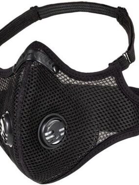 Klein Tools Reusable Black Mesh Face Mask with Valve